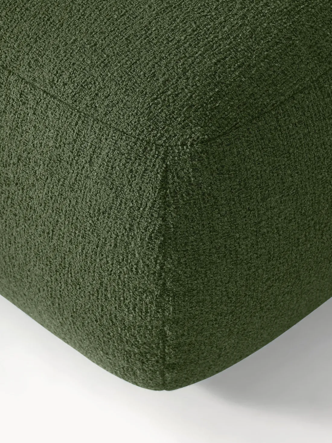 Diván modular en tejido bouclé Sofia