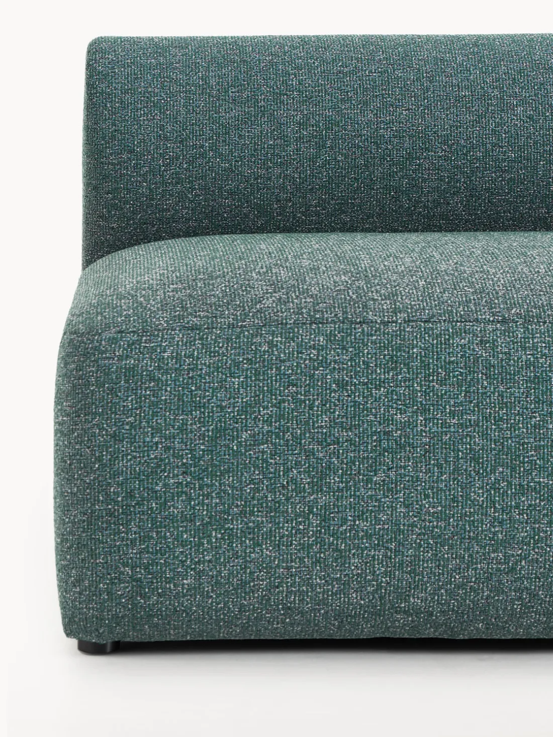 Diván modular en tejido bouclé Sofia