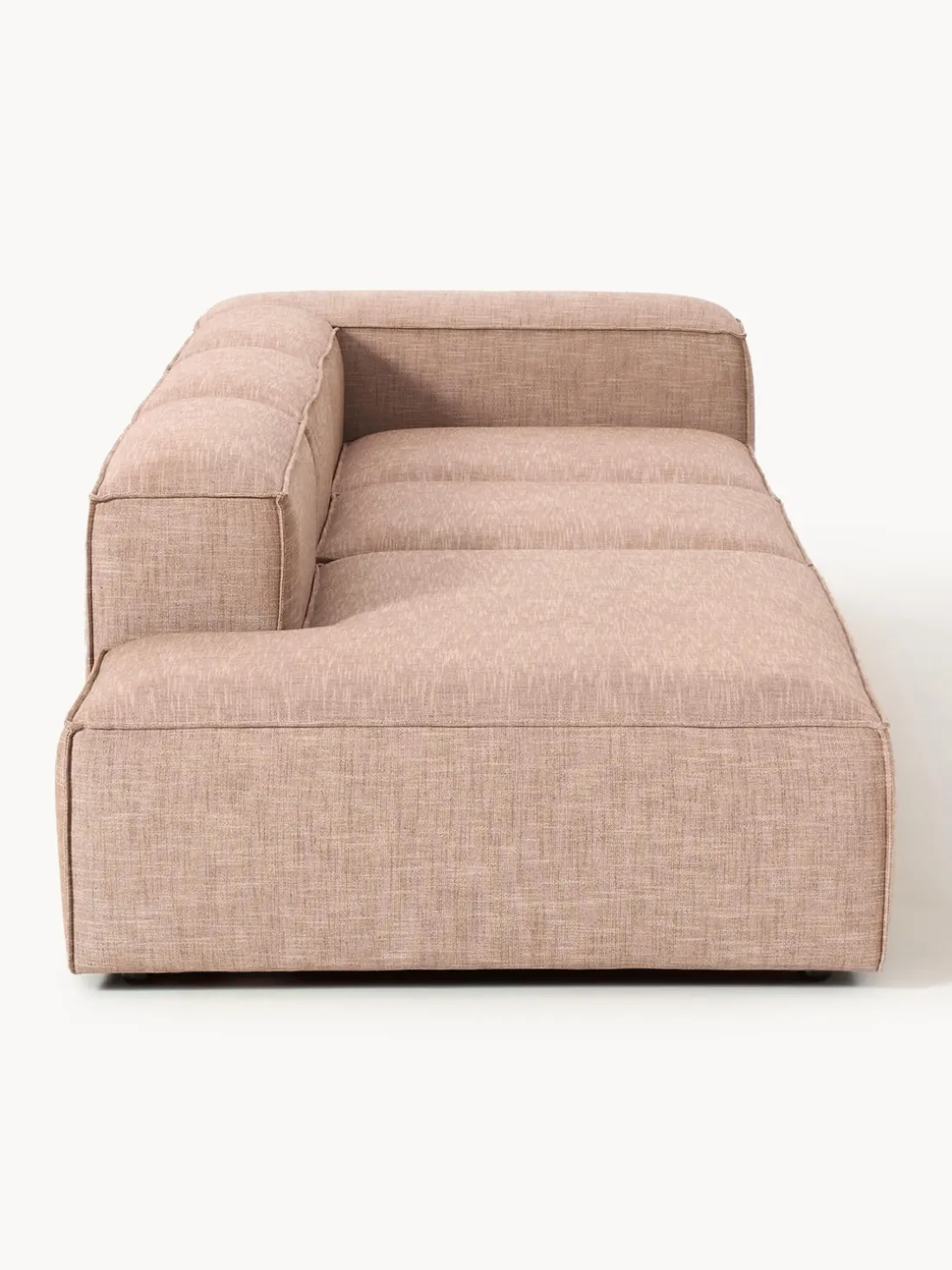 Diván modular grande de mezcla de lino Lennon