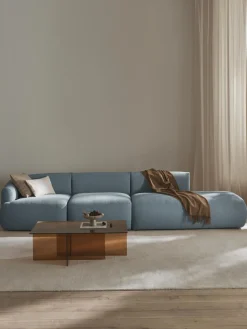 Diván modular grande en tejido bouclé Sofia