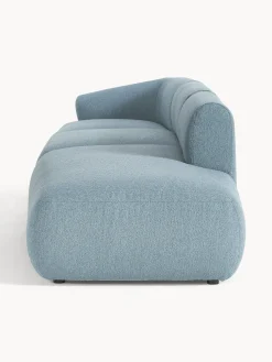 Diván modular grande en tejido bouclé Sofia
