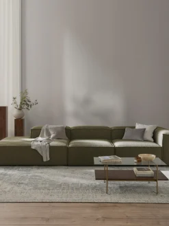 Diván modular grande en tejido bouclé Lennon