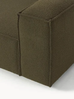 Diván modular grande en tejido bouclé Lennon