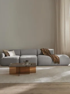 Diván modular grande en tejido bouclé Sofia