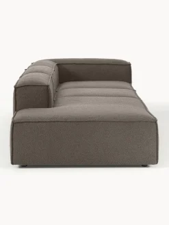 Diván modular grande en tejido bouclé Lennon