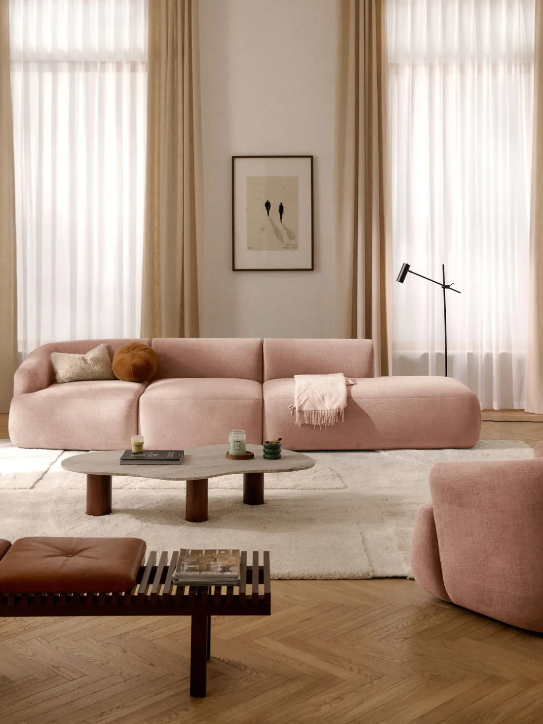 Diván modular grande Sofia