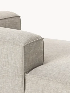 Diván rinconero modular de mezcla de lino Lennon