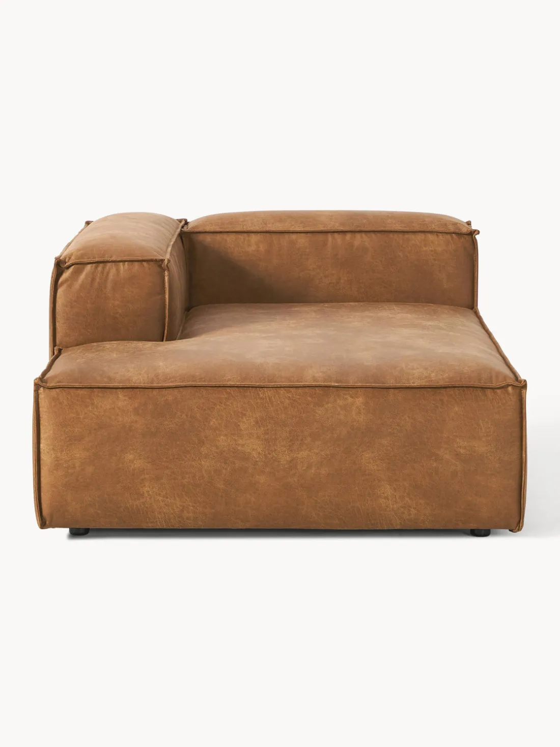Diván sofá de cuero reciclado Lennon