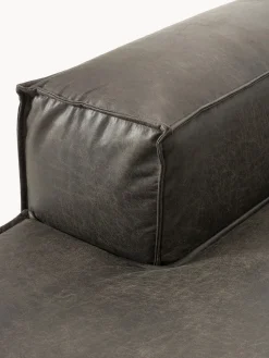 Diván sofá de cuero reciclado Lennon