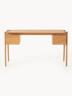 Escritorio de madera con cajones Libby