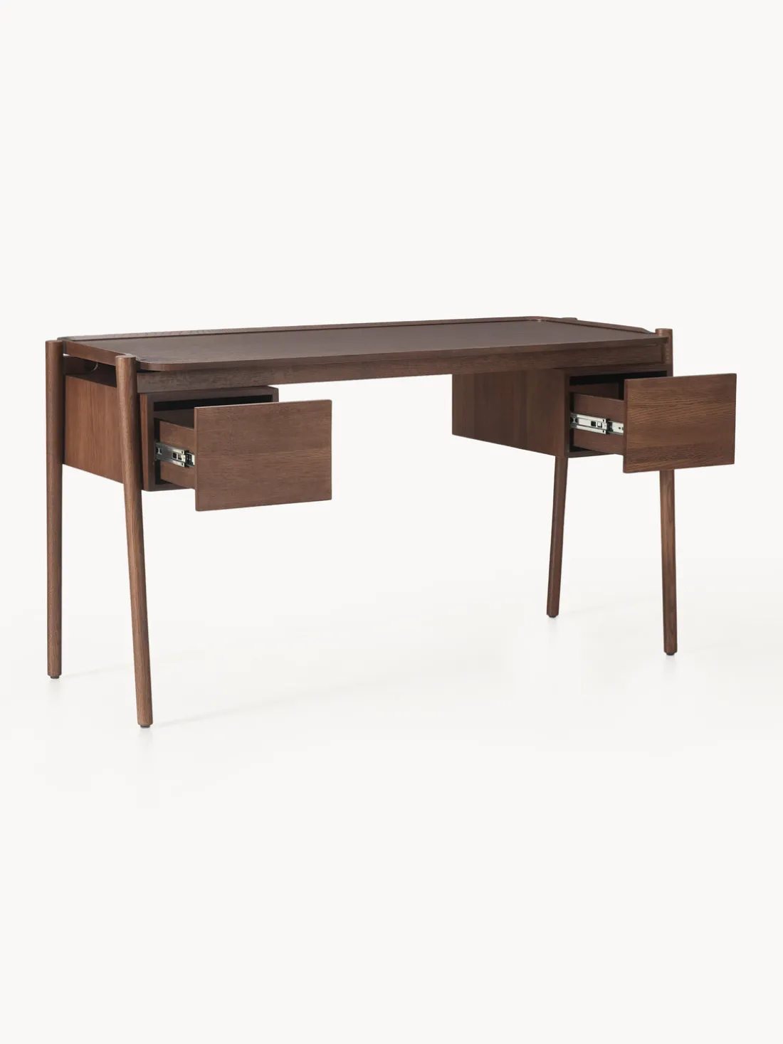 Escritorio de madera con cajones Libby