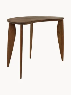 Escritorio de madera de nogal de forma orgánica Feve