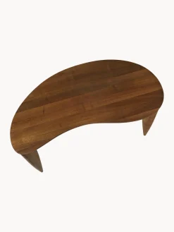 Escritorio de madera de nogal de forma orgánica Feve