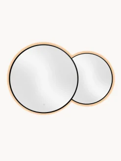 Espejo Bubble Black 120x80