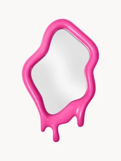 Espejo de pared artesanal en forma orgánica Melting