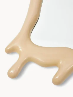 Espejo de pared artesanal en forma orgánica Melting