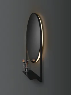 Espejo de pared con iluminación LED Cassiopea