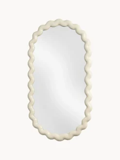 Espejo de pared ovalado Zigzag