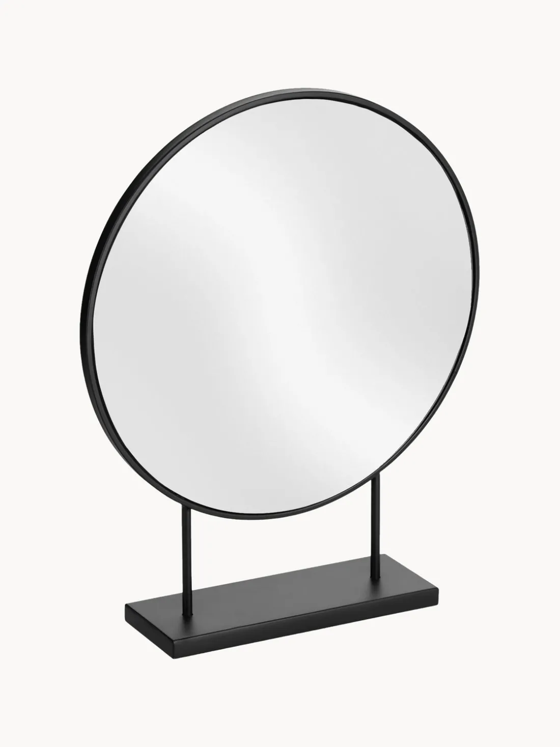 Espejo de pie redondo decorativo Libia