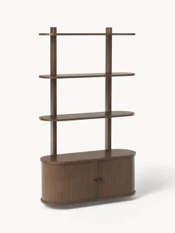 Estante de pared acanalado Calary