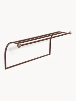 Estante de pared con gancho de mármol Disa