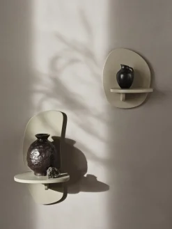 Estante de pared de madera Pilu