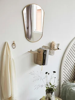 Estante de pared de metal Brava