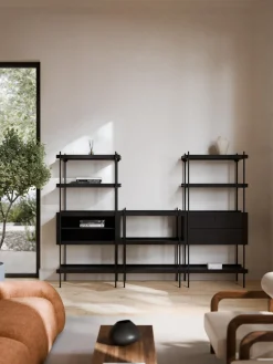 Estantería alta con caja abierta Rio