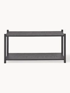 Estantería baja de madera de roble Sceene