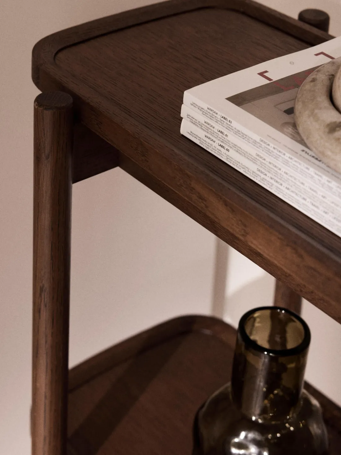 Estantería baja de madera Libby