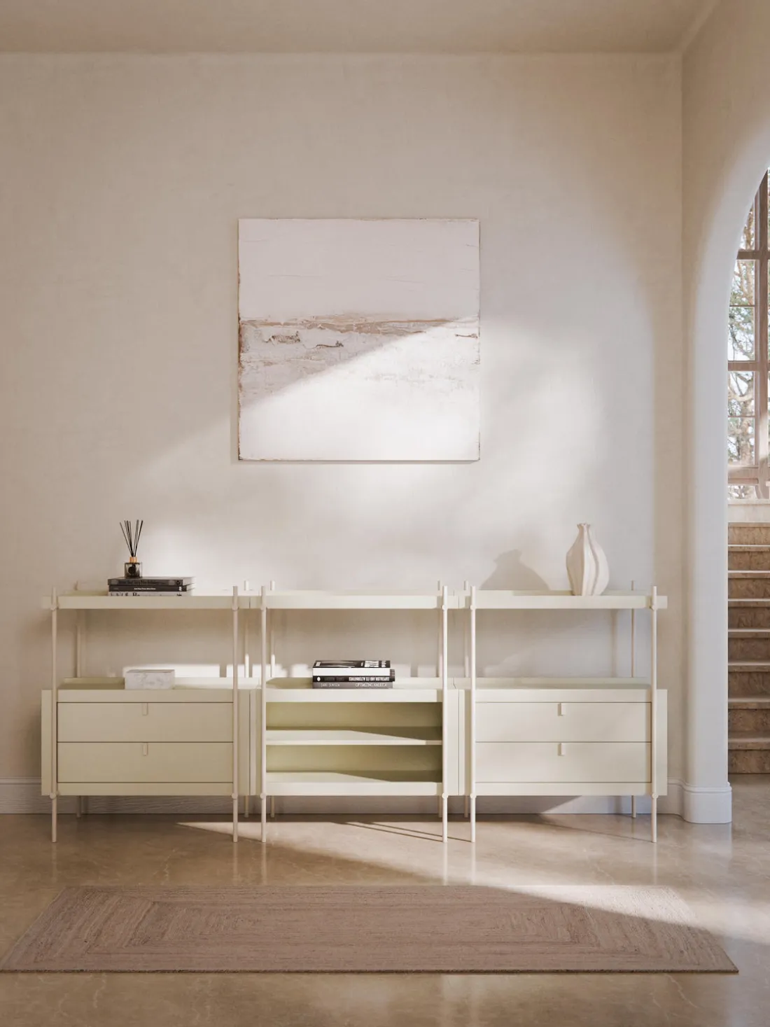 Estantería con caja abierta Rio