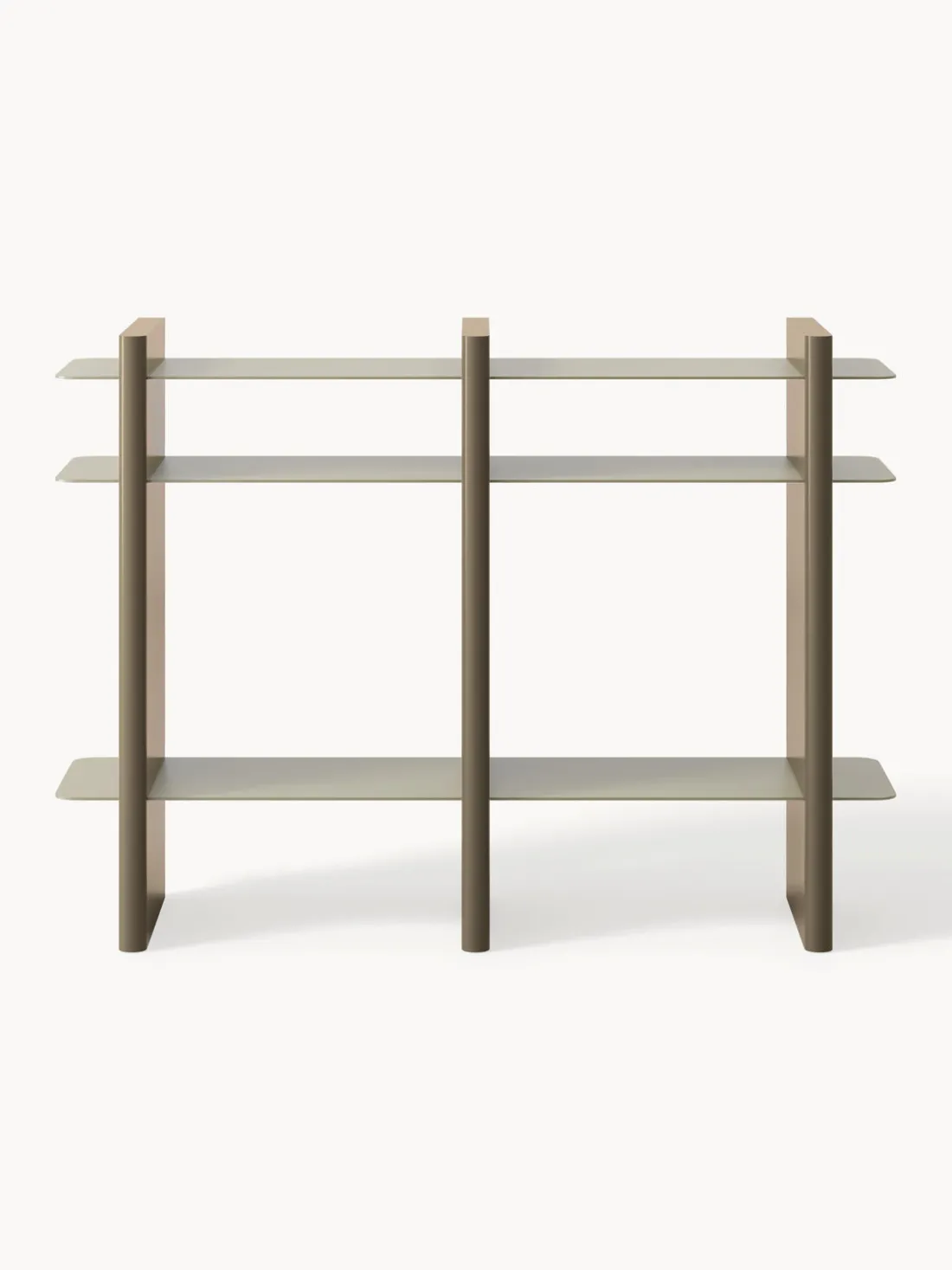 Estantería con elementos de metal Rami