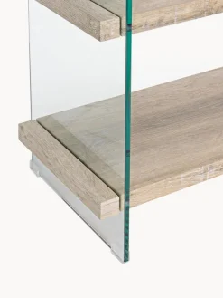 Estantería con paredes de vidrio y 5 estantes Kenya