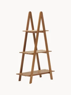 Estantería escalera de madera de acacia Victora