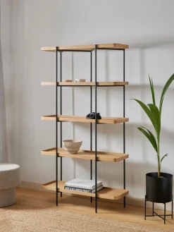 Estantería grande de madera Renne