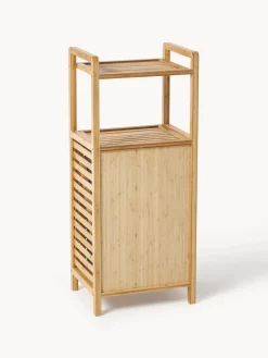 Estanteria de baño con cesta de lavandería Kit