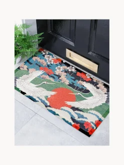 Felpudo de interior y exterior Japanese Bird