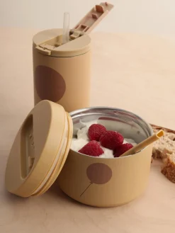 Fiambrera térmica infantil con cubiertos Tuss