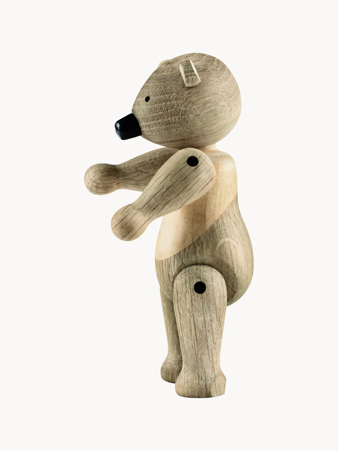 Figura decorativa de madera Bear