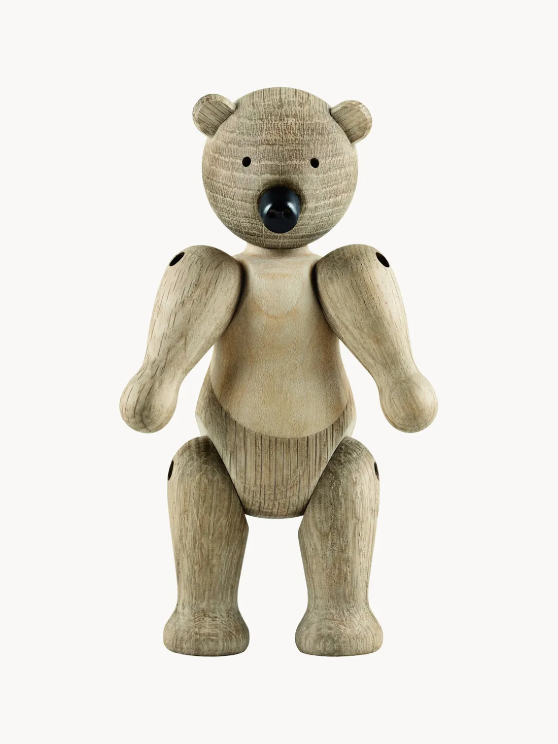 Figura decorativa de madera Bear