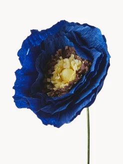 Flor artificial artesanal Ice Poppy