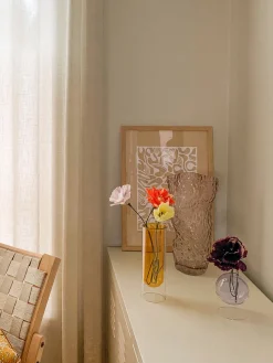 Flor artificial artesanal Peony