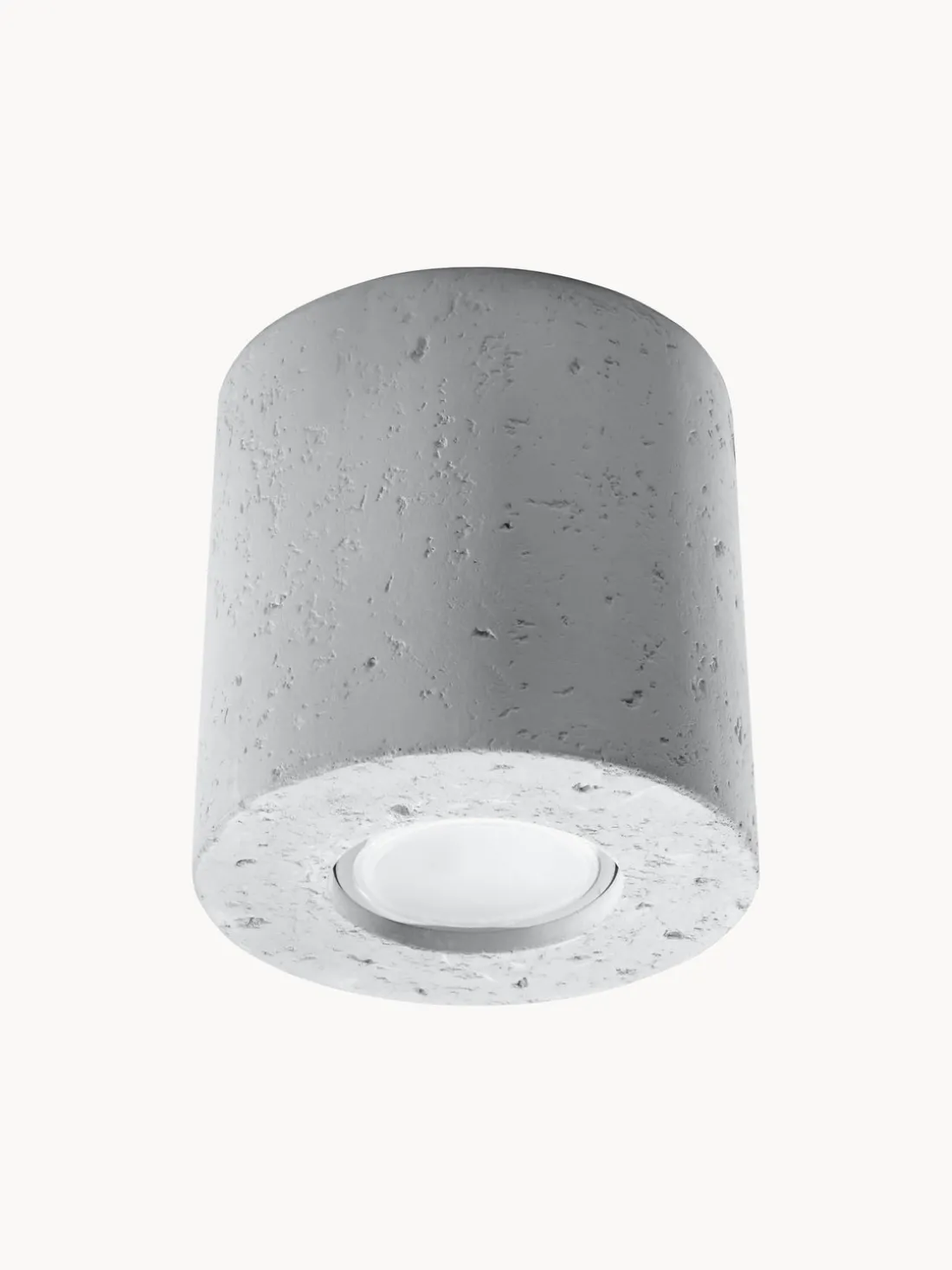 Foco artesanal de cemento Rosalia