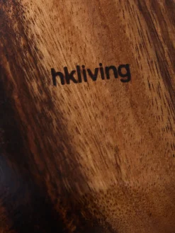 Frutero artesanal de madera de acacia Fruit, 2 uds.