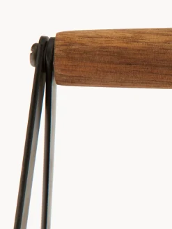 Fuente 3 pisos de madera de acacia Serve