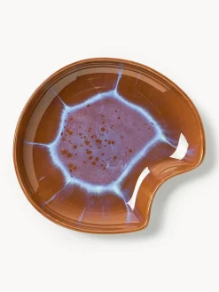 Fuente artesanal de gres Shell