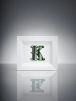 Fuente decorativa artesanal Westwing Collection | MEISSEN Initials