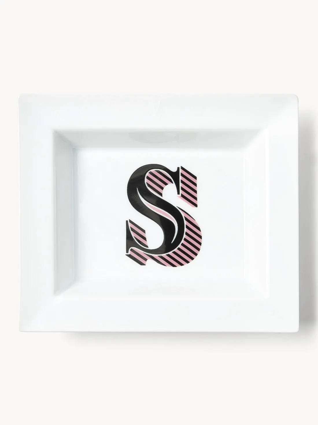 Fuente decorativa artesanal Westwing Collection | MEISSEN Initials