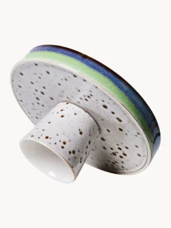 Fuente para postre artesanal 70's