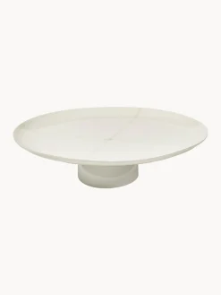 Fuente para tartas de porcelana con esmalte reactivo Zuma